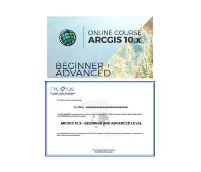 ArcGIS Beginner advanced Level certificate GIS Course TYC GIS Training
