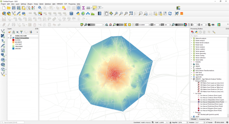 QNEAT3 - QGIS Network Analysis Capabilities